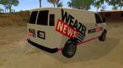 Newsvan Rumpo из GTA 5 for GTA San Andreas miniature 3