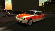 BMW 525i Ambulance for GTA San Andreas miniature 1
