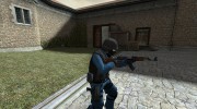 Blue Police CT para Counter-Strike Source miniatura 2