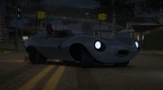 1956 Jaguar D Type for GTA San Andreas miniature 2