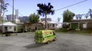 ГАЗель инкассаторская для GTA San Andreas миниатюра 4