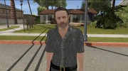 Rick Grimes from The Walking Dead para GTA San Andreas miniatura 1