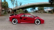Lamborghini Diablo SV 1997 for GTA San Andreas miniature 5
