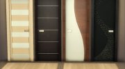 Modern Doors Dream for Sims 4 miniature 3