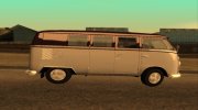 Volkswagen Bus Typ2 1965 для GTA San Andreas миниатюра 3