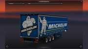 Прицеп Michelin для Euro Truck Simulator 2 миниатюра 2