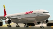 Airbus A340-642 Iberia Airlines for GTA San Andreas miniature 2