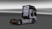 Mercedes Actros MP4 2014 Silver Lady Skin para Euro Truck Simulator 2 miniatura 3