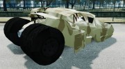 Batman Army Tumbler HQ Retextured para GTA 4 miniatura 5
