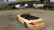 BMW M6 для GTA San Andreas миниатюра 3
