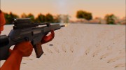HK SL8 Assault Rifle для GTA San Andreas миниатюра 5