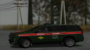 Cadilac Escalade 2021 Военная Полиция for GTA San Andreas miniature 3