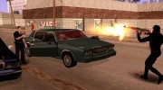 Кровь на стекле авто для GTA San Andreas миниатюра 2