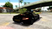 Aston Martin Vanquish Police Version (IVF) для GTA San Andreas миниатюра 7