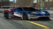 Ford Racing GT Le Mans Racecar for GTA San Andreas miniature 4