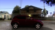 Nissan Murano 2004 для GTA San Andreas миниатюра 5