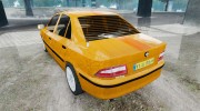 Iran Khodro Samand LX Taxi for GTA 4 miniature 3