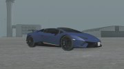 2018 Lamborghini Huracan LP640-4 Performante Spyder (SA Style) para GTA San Andreas miniatura 1