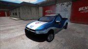 Volkswagen Saveiro G7 ROBUST PMBA Ronda Escolar (Police) for GTA San Andreas miniature 1