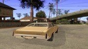 Chevy Monte Carlo [The Fast and the Furious 3-Tokyo Drift] для GTA San Andreas миниатюра 4