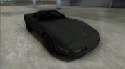 1996 Chevrolet Corvette C4 Cabrio Drift para GTA San Andreas miniatura 2
