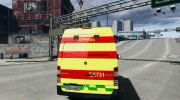 Mercedes-Benz Sprinter PK731 Ambulance для GTA 4 миниатюра 4
