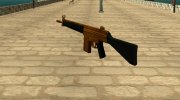 Golden M4 (G3A3) for GTA San Andreas miniature 4