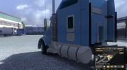 Kenworth T800 v1.01 para Euro Truck Simulator 2 miniatura 9