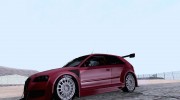 Audi S3 для дрифта для GTA San Andreas миниатюра 1