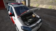 Volkswagen SpaceFox 2014 (SA Style) - PMESP (Полиция) для GTA San Andreas миниатюра 5