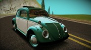 Volkswagen Beetle Stance для GTA San Andreas миниатюра 1