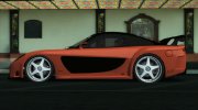 Mazda RX-7 Veilside Fortune para GTA San Andreas miniatura 4