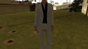 Vitos White and Black Made Man Suit from Mafia II для GTA San Andreas миниатюра 3