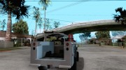 Hummer H1 Utility Truck для GTA San Andreas миниатюра 4