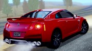 Nissan GTR 2017 для GTA San Andreas миниатюра 2