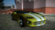 Dodge Viper RT 10 for GTA Vice City miniature 1