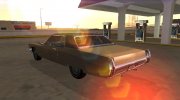 Cadillac DeVille 1972 Coupe для GTA San Andreas миниатюра 4