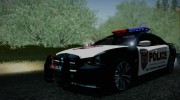 2012 Dodge Charger SRT8 Police interceptor LVPD para GTA San Andreas miniatura 2