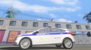 Ford Focus 3 Полиция МВД России para GTA San Andreas miniatura 3