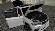 BMW X6M F86 2014 для GTA San Andreas миниатюра 7
