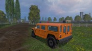 Hummer H1 для Farming Simulator 2015 миниатюра 4