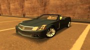 Cadillac XLR V 2009 para GTA San Andreas miniatura 1