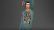 Сет мужских свитшотов para Sims 4 miniatura 2