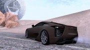 Lexus LFA 2010 AutoVista для GTA San Andreas миниатюра 3