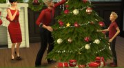 Christmas in Love - Pose Pack для Sims 4 миниатюра 5