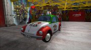 Volkswagen Beetle Pizza para GTA San Andreas miniatura 2