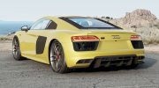 Audi R8 V10 RWS (Type 4S) 2018 для BeamNG.Drive миниатюра 3