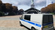 Ford Transit Polish Police for GTA 4 miniature 3