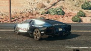 Lamborghini Reventon Police para GTA 5 miniatura 2