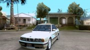 BMW E34 540i for GTA San Andreas miniature 1